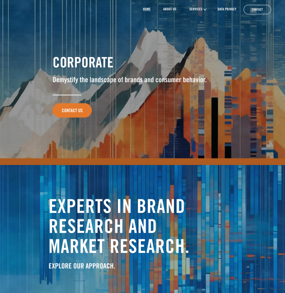 Bright Bridge Web Case Study: Integrating Bold Art and Custom Branding into a High Impact Website for Y2Analytics Bright Bridge Web - Case Study: Integrating Bold Art and Custom Branding into a High Impact Website for Y2Analytics | Image